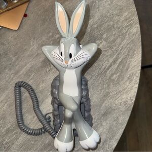 Toshiba Gray and White Bugs Bunny Cartoon Character Phone
